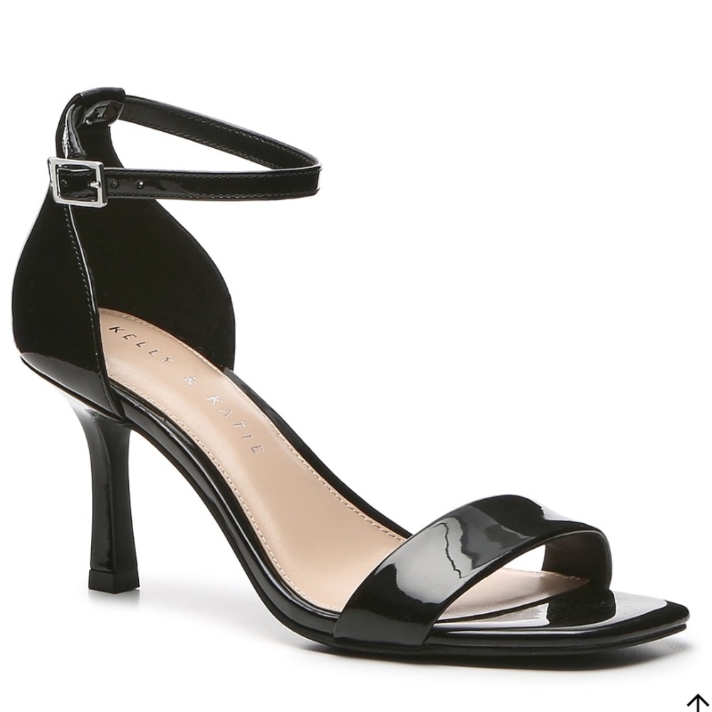Kelly & Katie Strap Patent Leather Heel